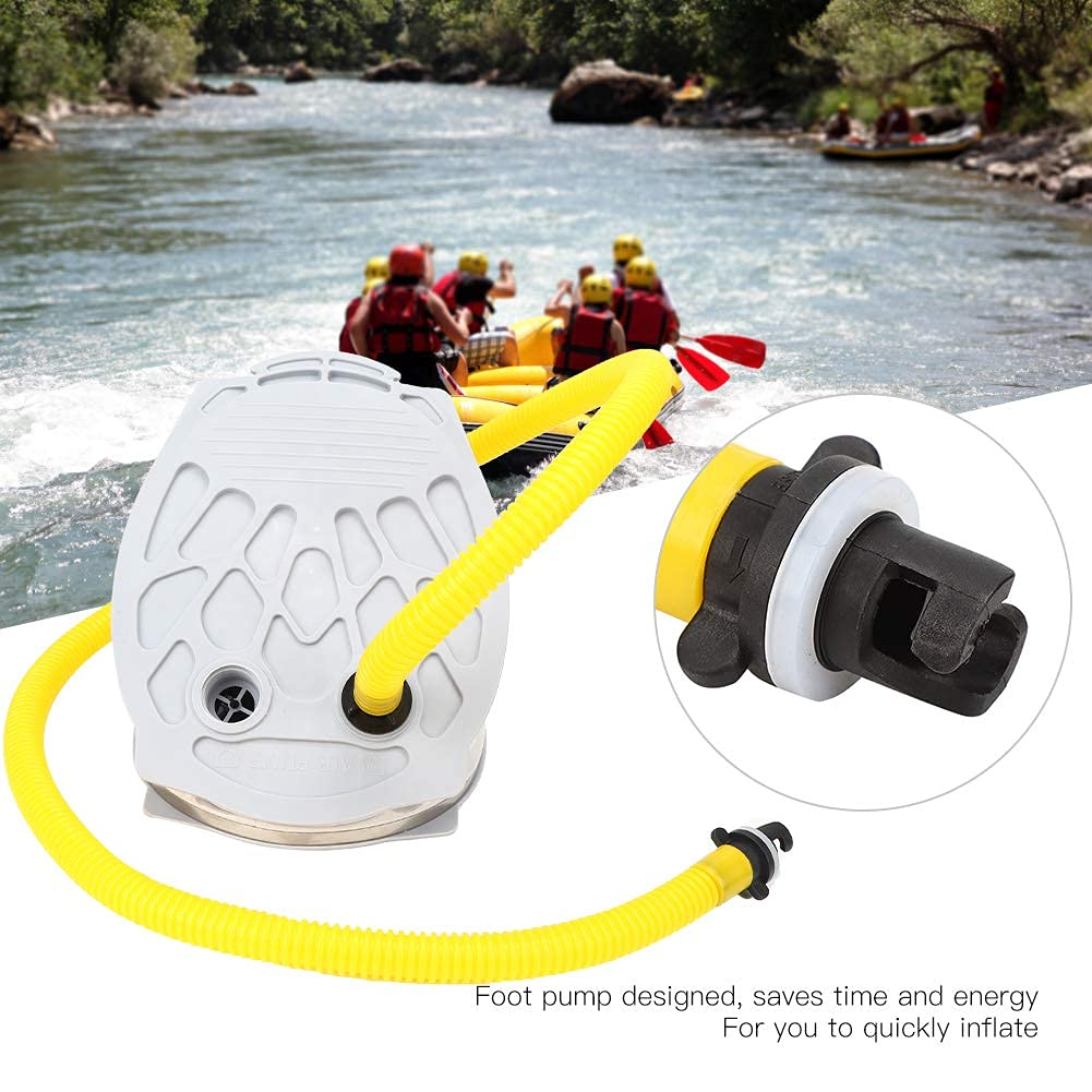 Inflador de Bomba de Aire de pie para Anillo de natación Flotador Inflable Barco o Globo Camas de Aire Colchón de Aire Flotadores de Piscina