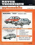  REVUE TECHNIQUE AUTOMOBILE N° 491 MAZDA 323 DEPUIS 1985 MOTEURS 1100 / 1300 / 1500 / 1600