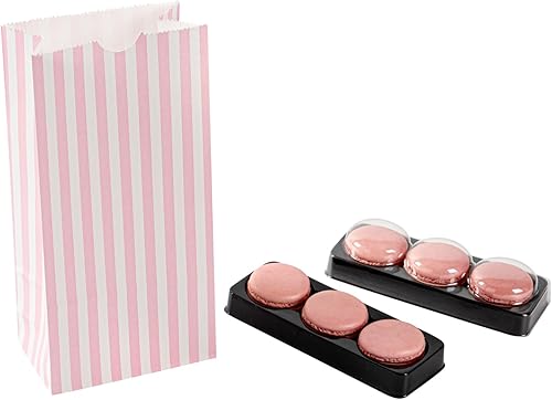 Miniatura 7 de Bag Tek - Bolsas de almuerzo desechables de 2 libras, 100 bolsas resistentes para llevar, parte inferior plana, ideal para restaurantes, cafeterías