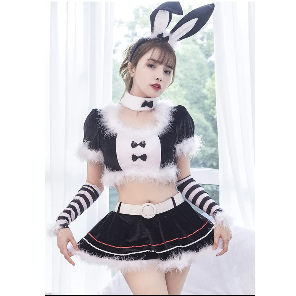バニーガールコスチュームセット Amazon.co.jp: バニーガール ウサギ コスプレ 衣装 クリスマス