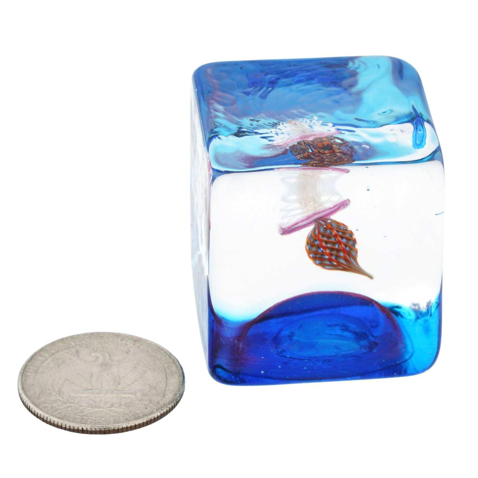 Amazon.co.jp: GlassOfVenice ムラノガラス アクアリウムキューブ