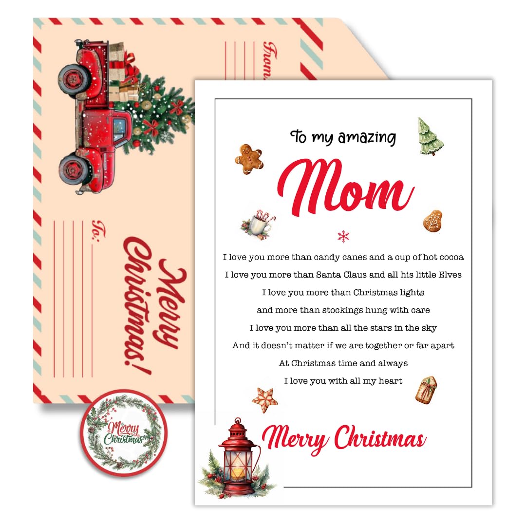 M!LK クリスマスカード Amazon.com : BlinkBlink Christmas Card for Mom, Xmas Greeting Card