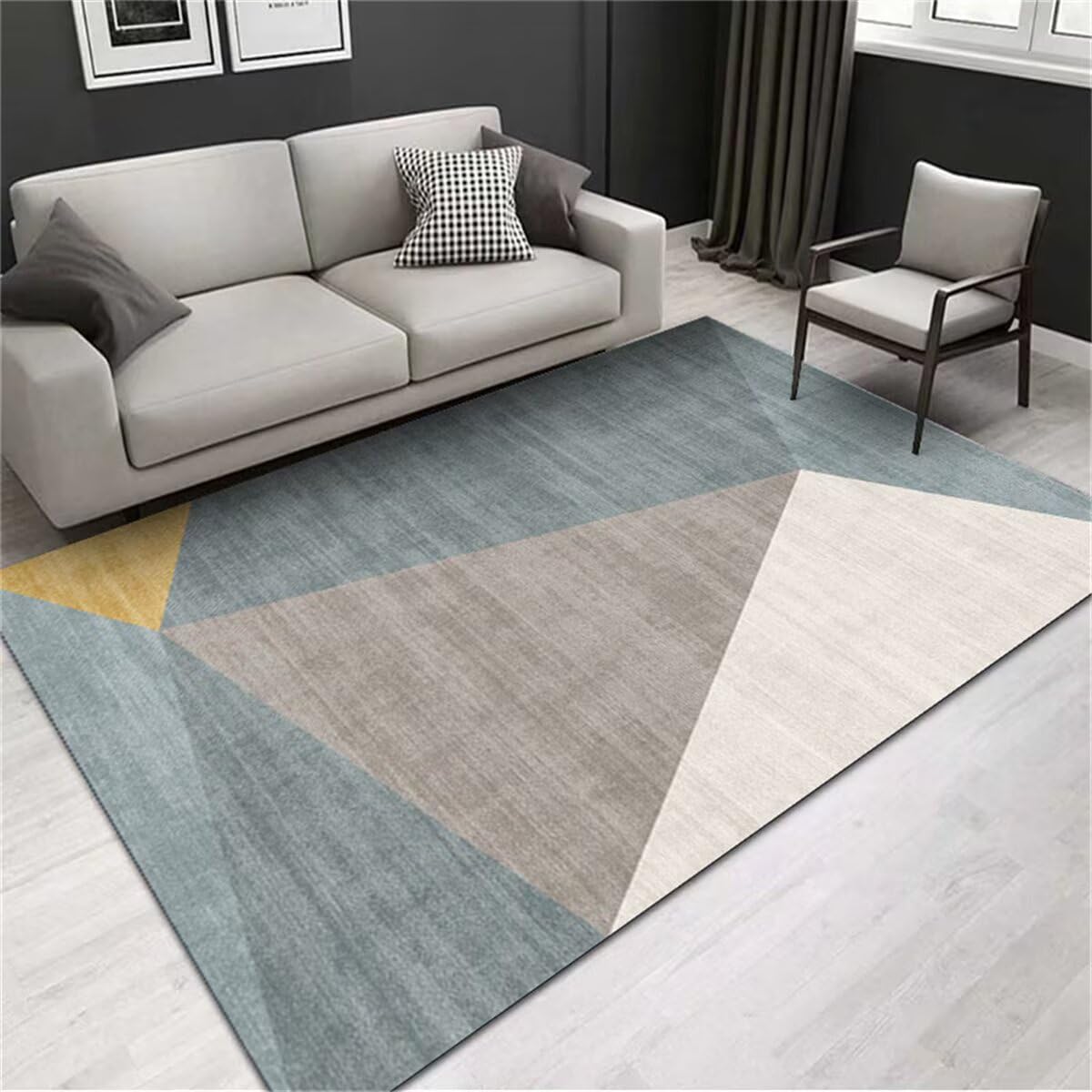 Tapis antiderapant cuisine evite les glissades sur le sol du salon 120x160cm