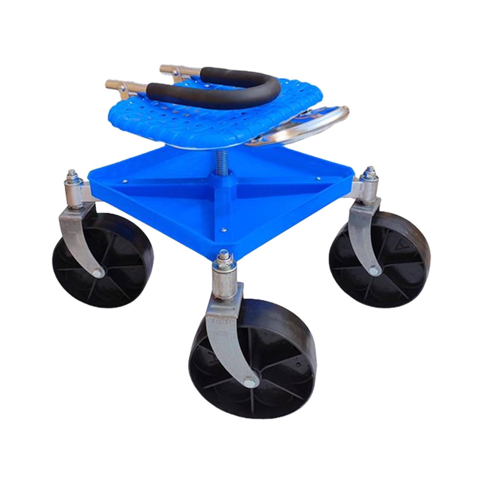 Gartenhocker Höhenverstellbarer Fahrbarer Arbeitssitz