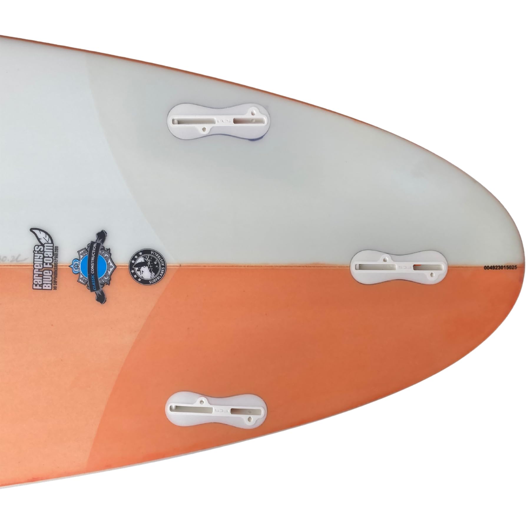 komplett Surfbrett Set Surfboard 6’6 Egg Style für Surfer Aller Könnensstufen, Leash Beyond 7 ft, BOARDBAG ROAM Hybrid 6’8, SURF Wax Sticky Bumps Warm