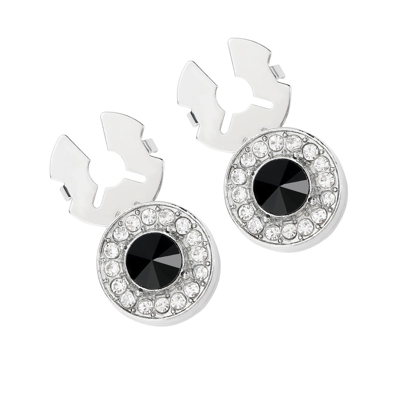 our fave Of Alloy Clip on Button for Clothing and Handcraft Decorations Dress Embellishment Button