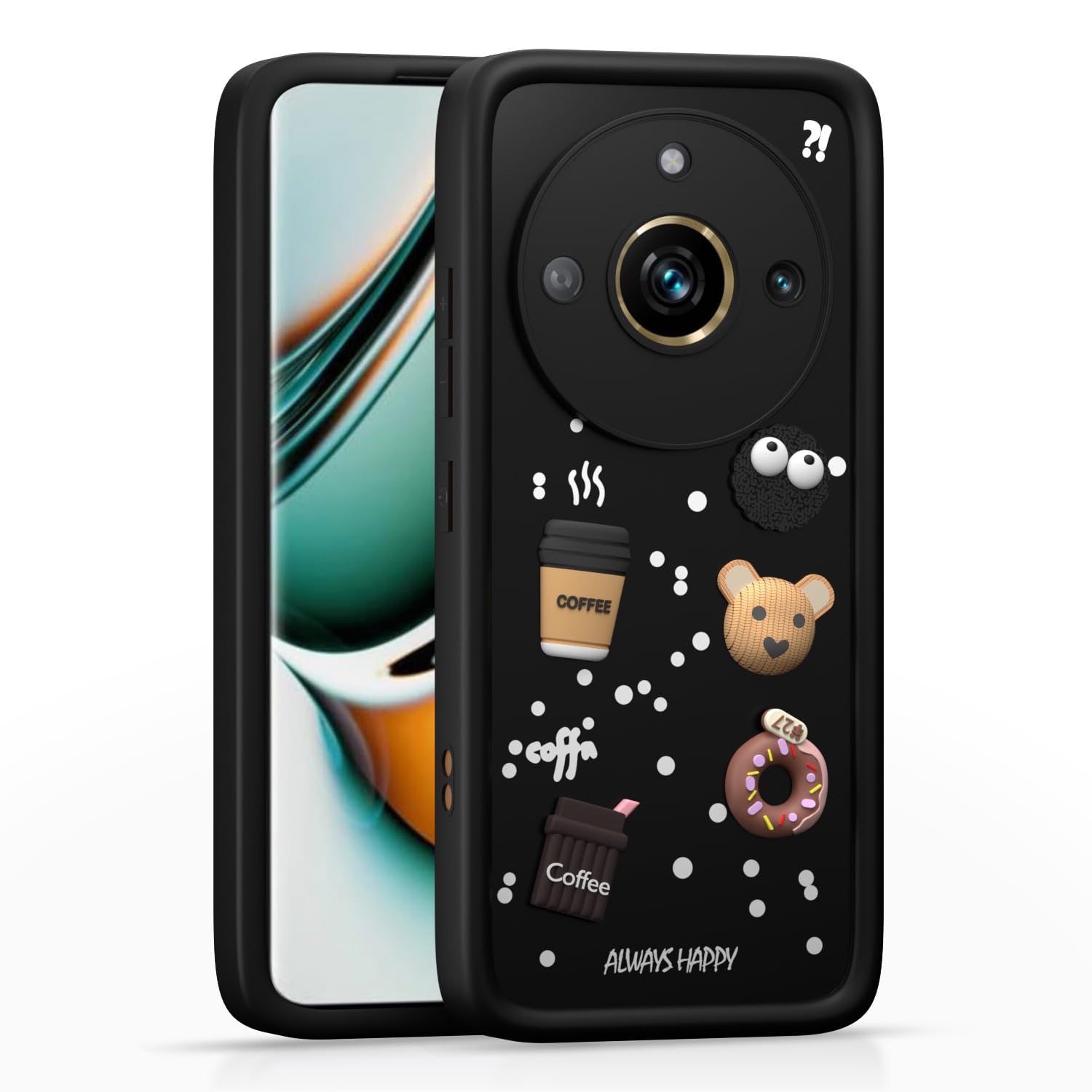 Amazon Basics Back Cover for Realme 11 Pro / 11 Pro Plus 5G / Narzo 60 Pro 5G | Cute Fun Cartoon 3D Bear Silicone Full Body Protection Bumper Cover (Black) offers donot miss Amazon Basics Back Cover for Realme 11 Pro / 11 Pro Plus 5G / Narzo 60 Pro 5G | Cute Fun Cartoon 3D Bear Silicone Full Body Protection Bumper Cover (Black) offers donot miss