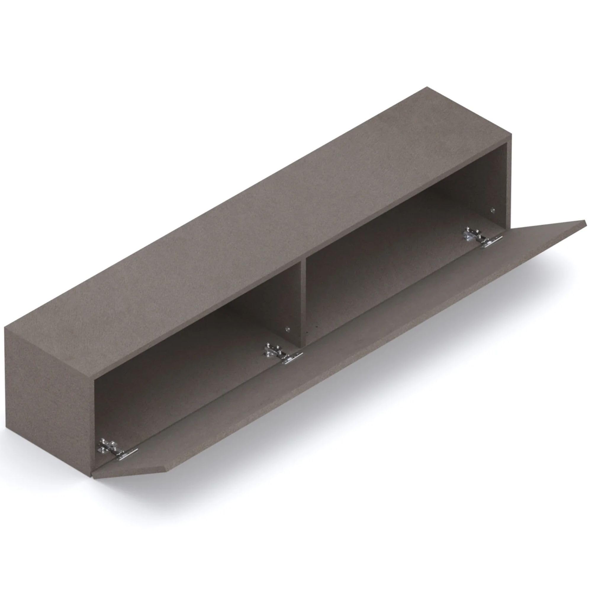 Web Convenienza Pensili e Base TV Componibili - Linea Eternity - Mobile Televisore in Legno con Pensili Moderno - Pensile Orizzontale - Bronzo