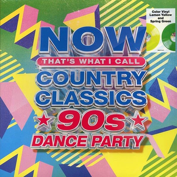 NOW THAT'S WHAT I CALL COUNTRY CLASSICS 90'S - NEW SEALED YELLOW and GREEN