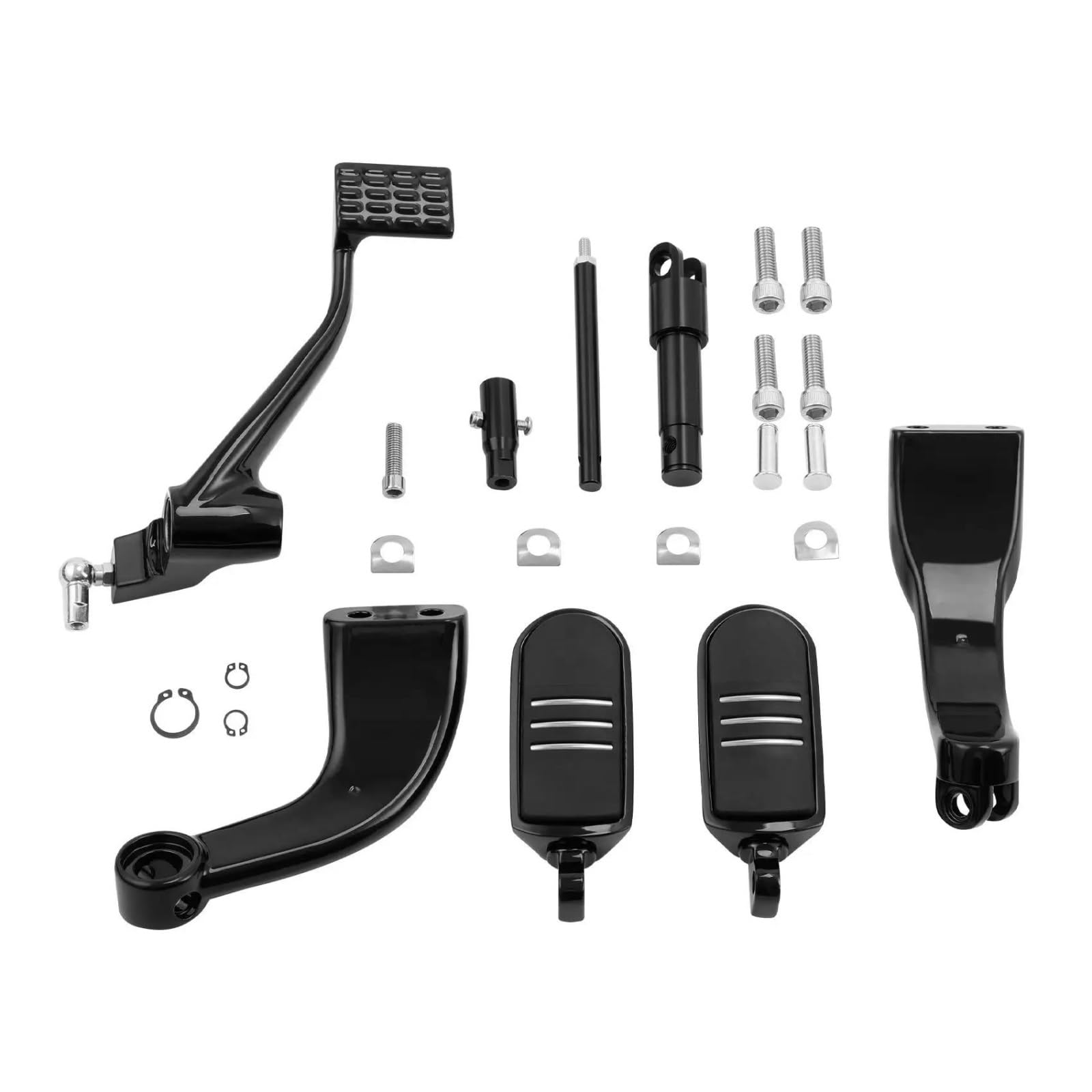 Amazon | オートバイミッドコントロールキット フットペグ ハーレー 