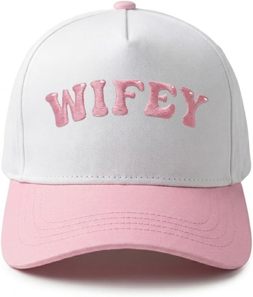 Wifey Hat, Gift for Bride Bridal Shower Engagement Wedding Honeymoon