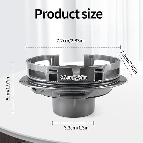 Miniatura 6 de Cubierta trasera del motor de vacío, cubierta trasera del motor de repuesto para Dyson V7 V8 Accesorios de aspiradora Parte trasera del motor (1)