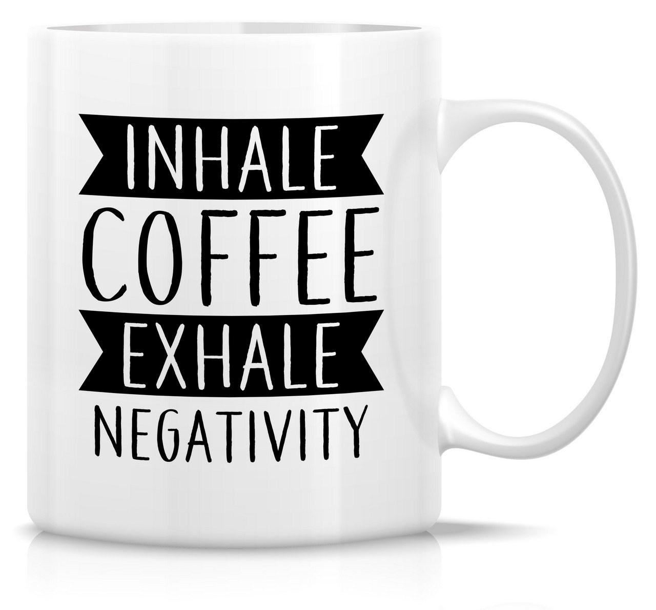 Funny Coffee Mug - "I Want To Be A Nice Person But Everyone's So Stupid" 11 Oz Ceramic Mug, Sarcastic Gift - View #2