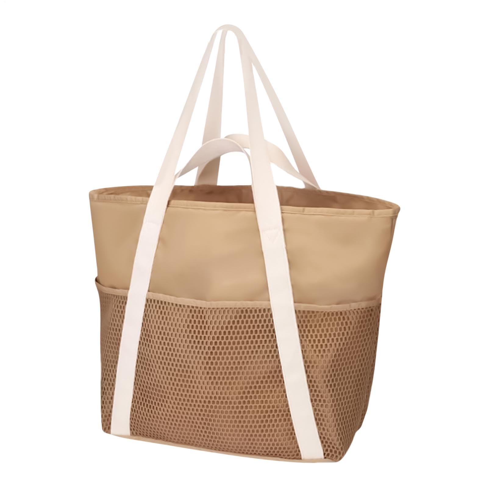 Bolsa de playa de ganchillo con diseño impermeable exclusivo 8