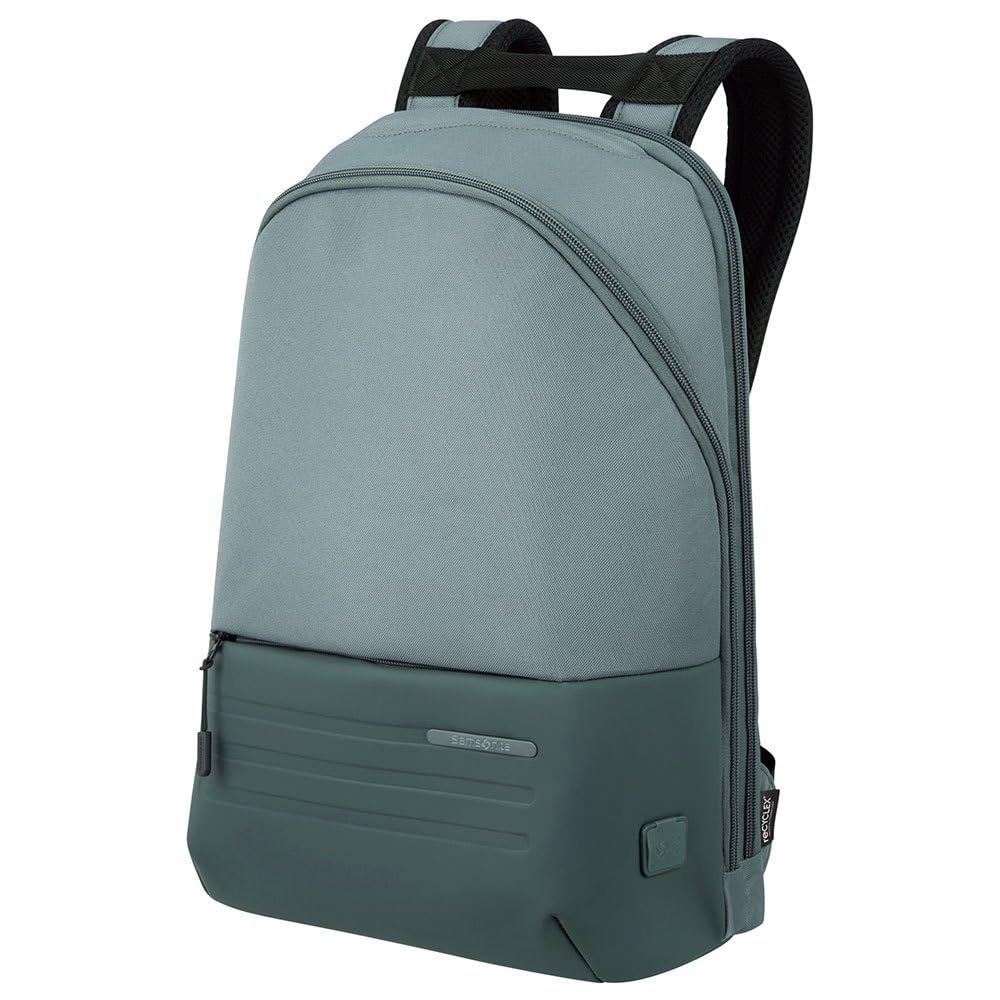 Samsonite Unisex Stackd Biz Backpacks (Pack of 1), Forest Green, 14.1, Backpacks