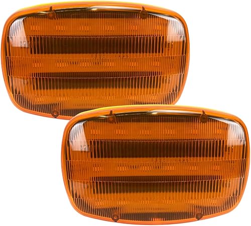 Paquete de 2 18 luces LED  Seguridad en carretera modos estables y intermitentes  Magnético y independiente  Ideal para automóviles, camiones, barcos