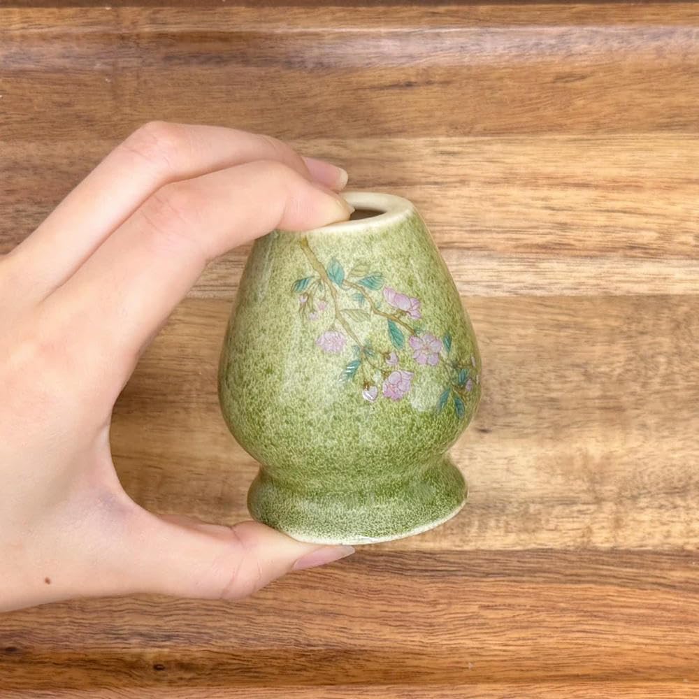 LIUXIN Set di Motivi Matcha 5 Pezzi Ciotola in Ceramica Spazzola per Lavare Il tè Strumenti per la Cerimonia di donazione dei Regali Collezione per Gli Amanti