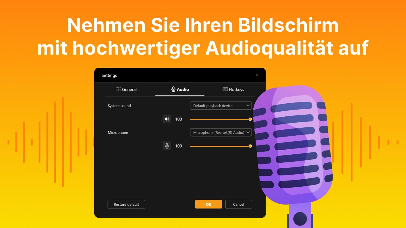Nero Screen Recorder PRO 365 | 4K/60FPS Bildschirmaufnahme & Screen Capture | Gameplay, Webcam & Audio aufnehmen | AI-Untertitel, Auto-Zoom, App-Fenster | MP4 Export | Jahreslizenz | 1 PC | Win 11/10