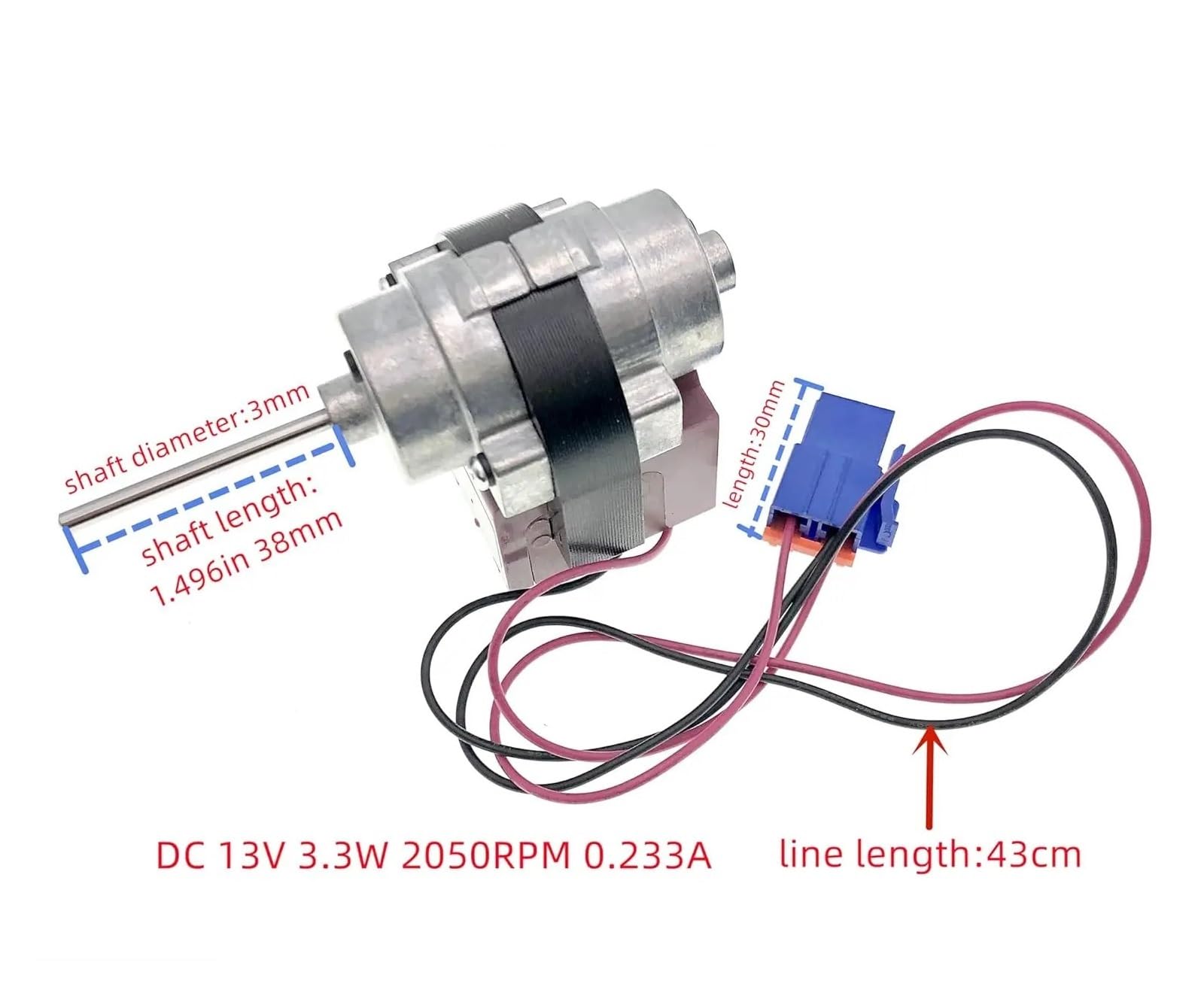 Motor de ventilador de refrigerador, Compatible con Daewoo,
