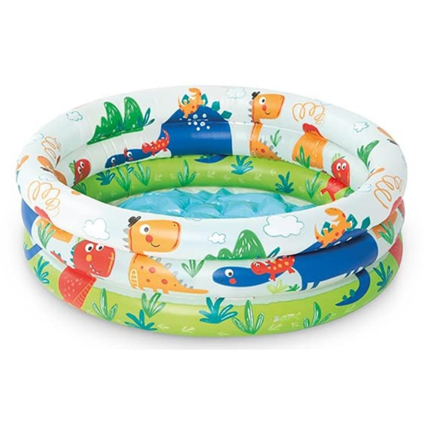 LONGMIRE Baby Bath tub for Kids 0 to 2 Year | Inflatable Bath tub for Kids Multi Cartoon Print I Pack of 1 I Size 2 FT - 24 Inches-image-27