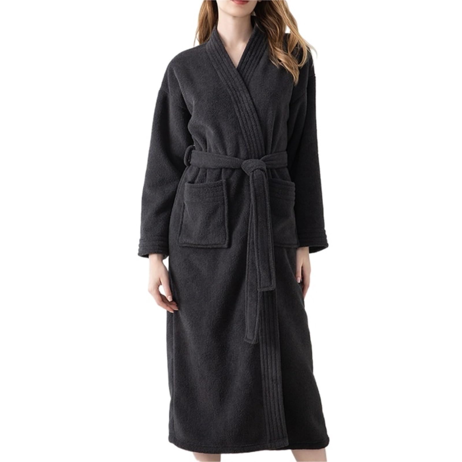 Albornoz for mujer de lujo de felpa polar for hombre