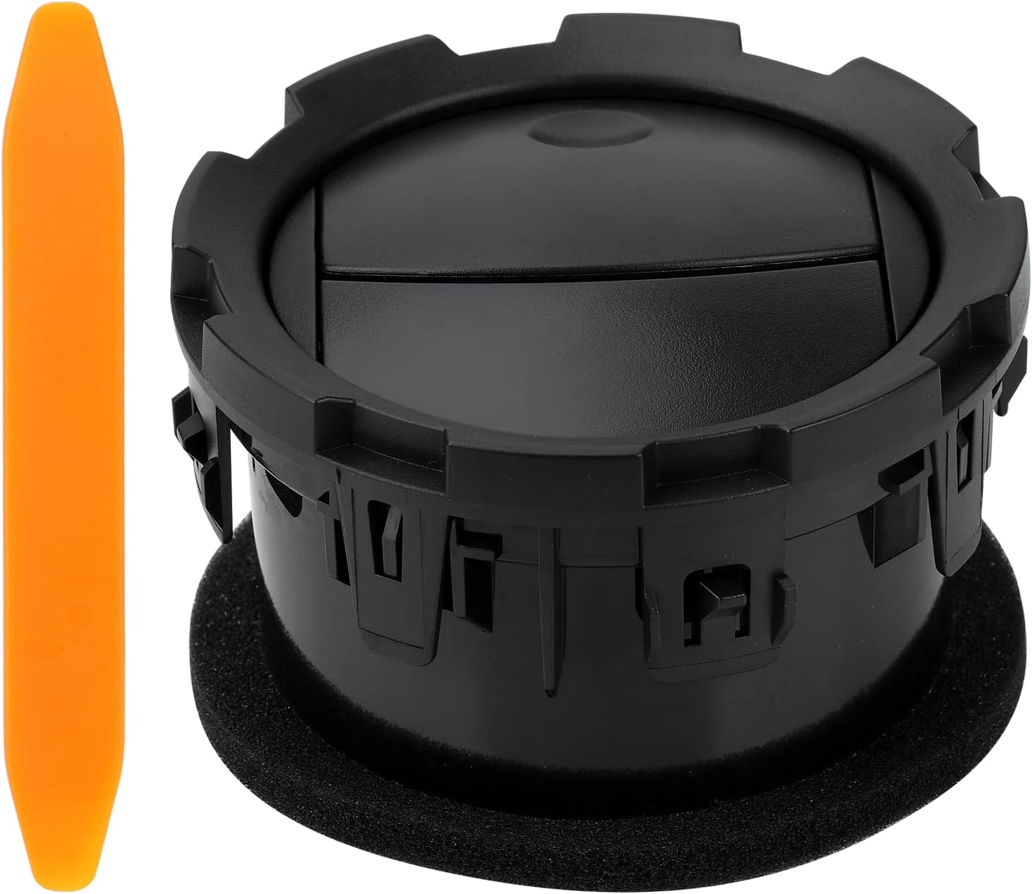 4PCS Dashboard AC Heater Air Vent Chrome, Compatible with Ford F250/F350/F450/F550 Super Duty 2011-2016, OEM DC3Z19893BA.