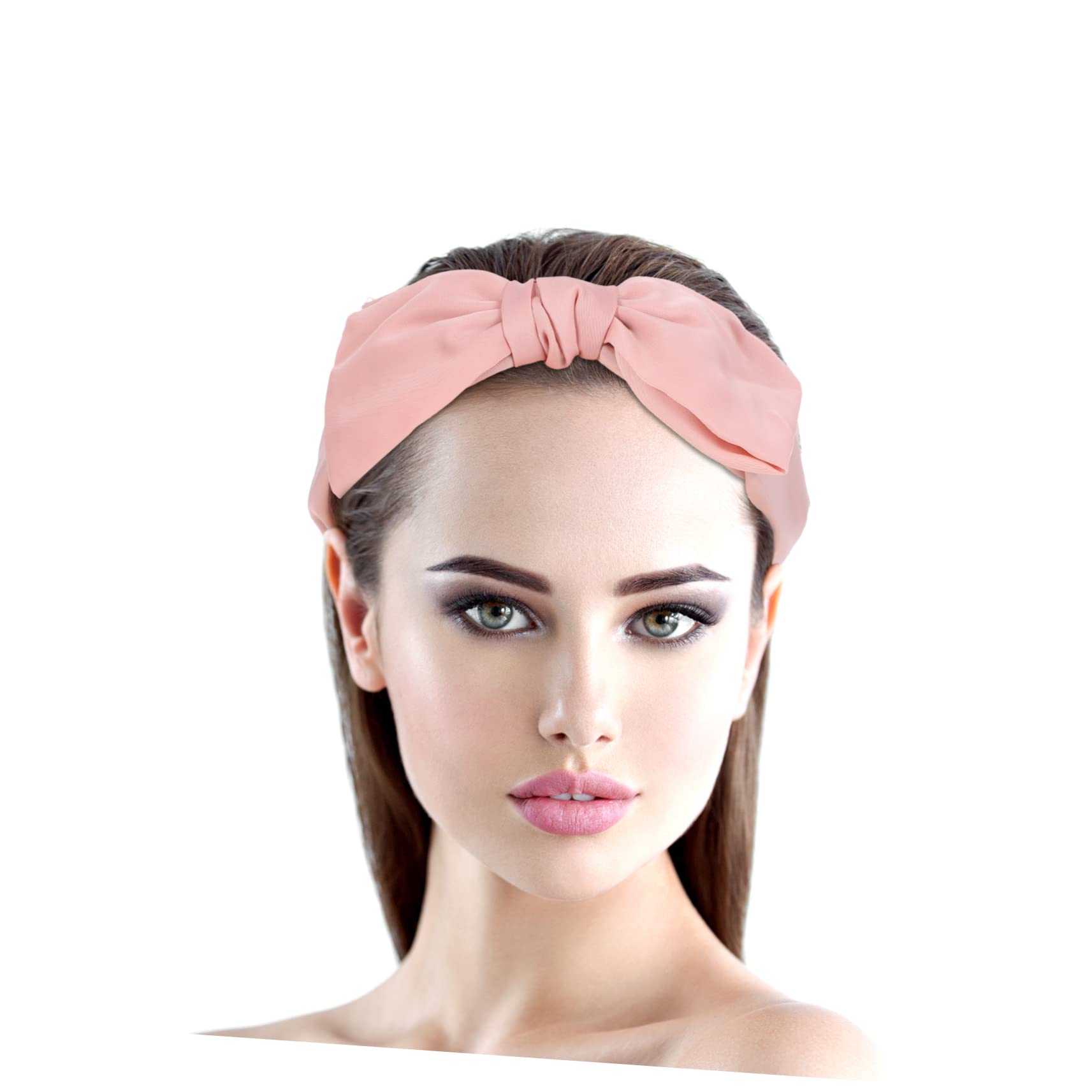 Ipetboom 8pezzi Fascia Larga Con Nodo Per Donna Raso Elegante Cerchietto Per Acconciature Da Accessorio Fashion Per Feste Cerimonie e Occasioni Speciali