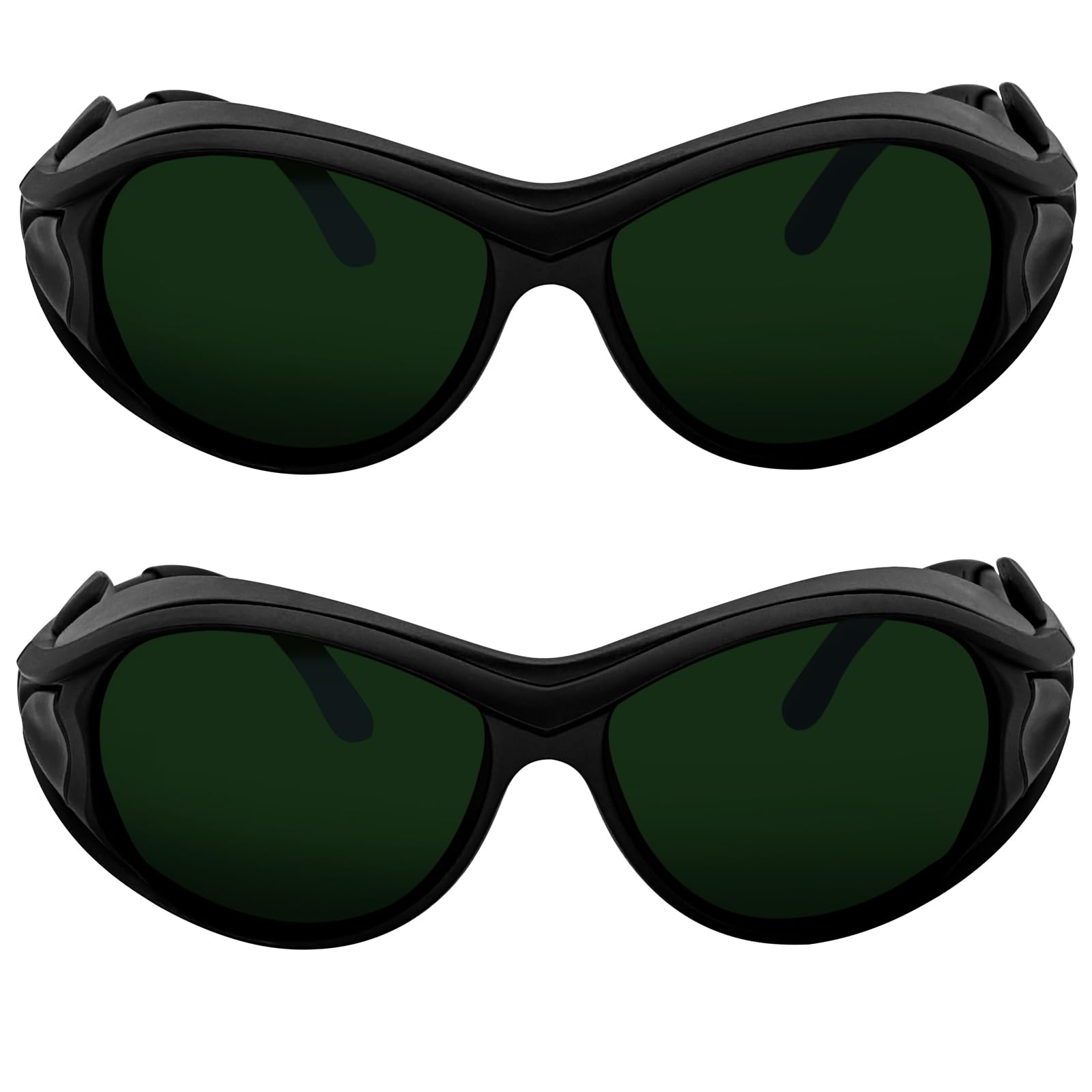 2 Stück Rotlichttherapiebrille, IPL Laser Sicherheitsbrille 200-2000nm Augenschutz für Bräunungsbrillen und Rotlichttherapie