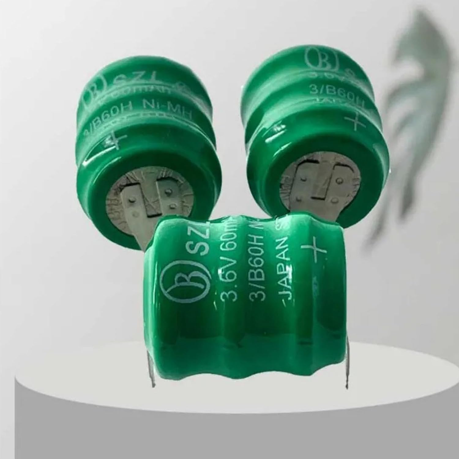 20 Pack 3.6V 60mAh Ni-MH Battery for Varta 3/V60H 55608303012 PLC CNC Chip Data Power Supply 2 Pin