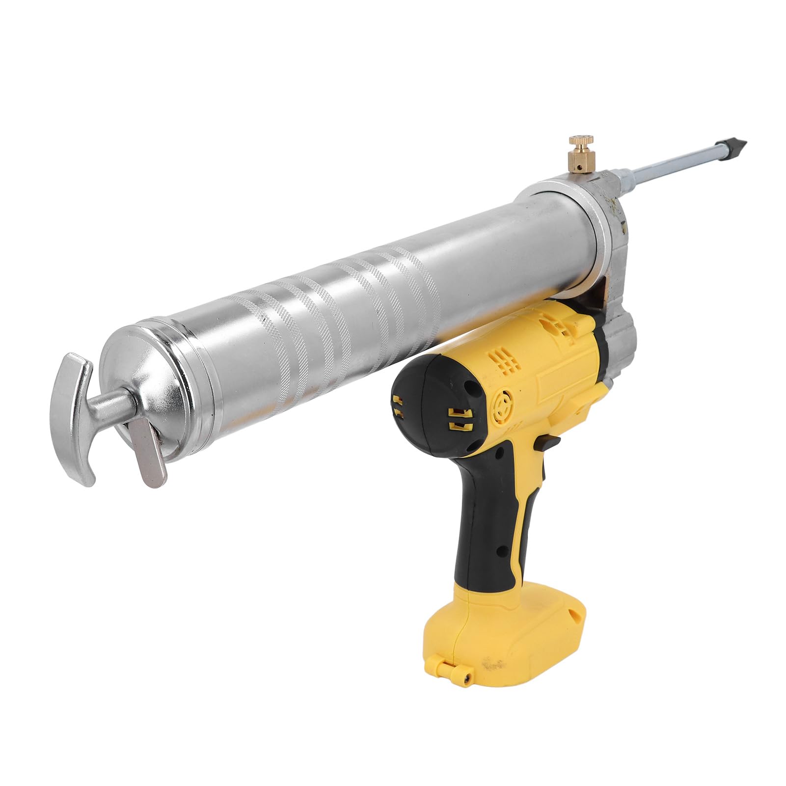 Pistola de Grasa, Pistola de Grasa Eléctrica Dual Dual Usa Batería de Grease Grease Pistola Automática Maquinaria Industrial Herramienta de Engrasamiento para Pistolas de Grasa