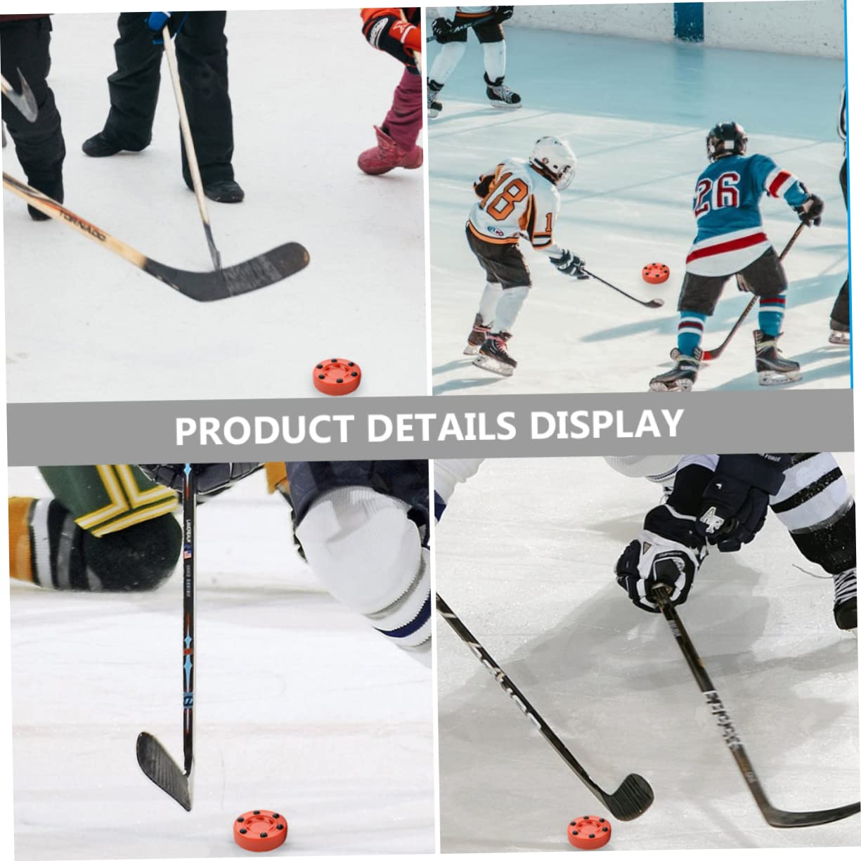 BESPORTBLE 3 Pièces Améliorez Votre Jeu De Hockey Roller Hockey Noyau Composite Léger Spécialement Mélangé pour des Performances Constantes