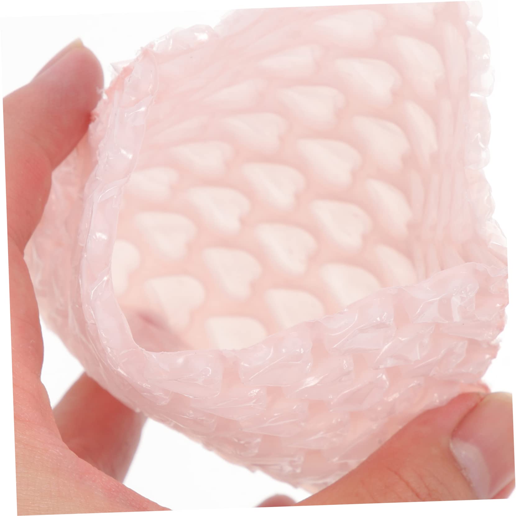 Gogogmee 2sets Pouches for Packaging Shipping Double-walled Out Mailers Heart Shaped 60pcs*2