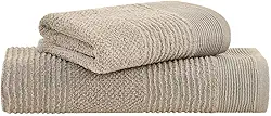 Jogo de Toalhas Buddemeyer Maya Extra Soft Banho Kaki 2 peças