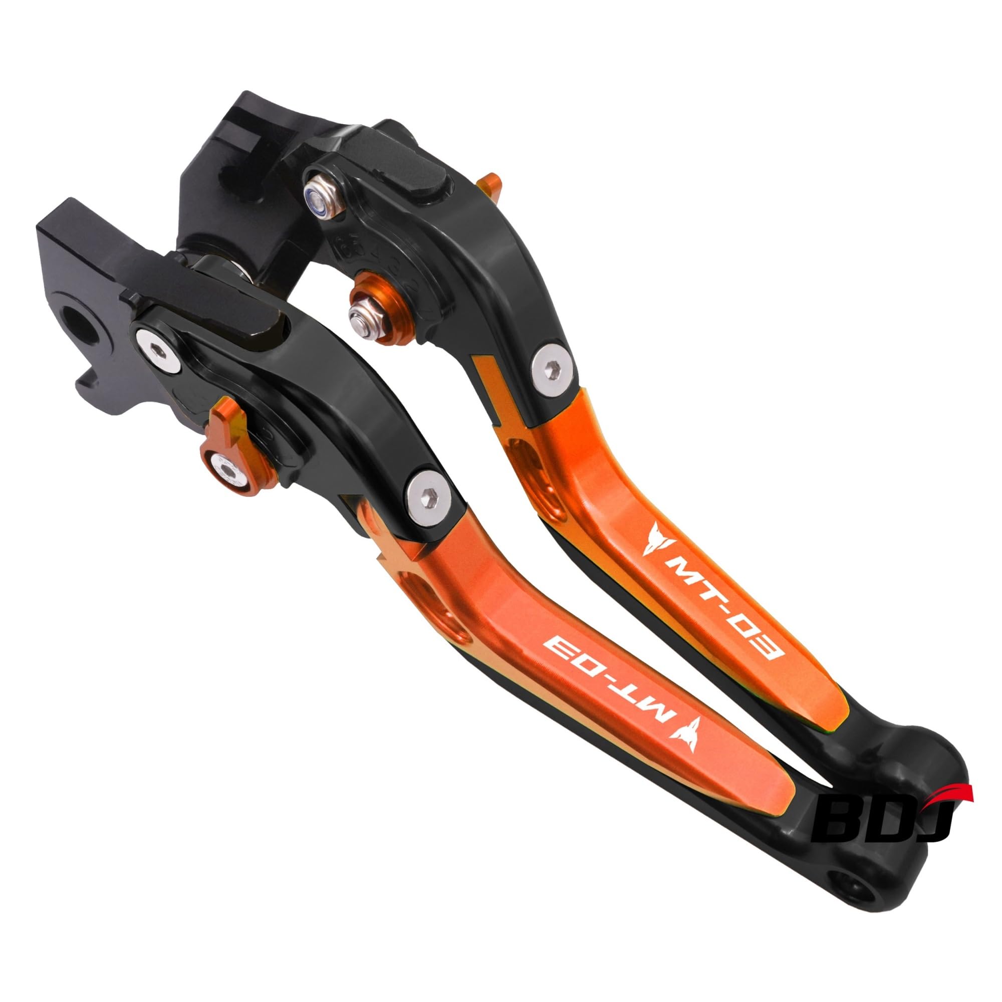 Wkdyriwo For Bk Og Bk-Og Brake Clutch Lever Motorcycle Adjustable Folding Levers Set For Yam&Aha Mt-03 2015-2020 Bdj Mt03 2020 Motorcycle Brake Clutch Levers