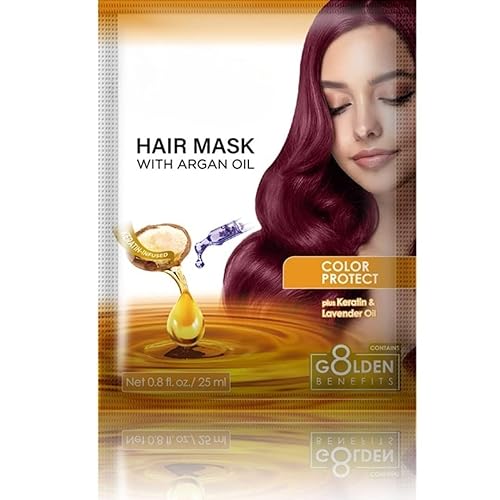 PaGlob - Mascarilla de argán para el cabello, acondicionador e hidratación profundos para un cabello de aspecto más saludable, para cabello muy