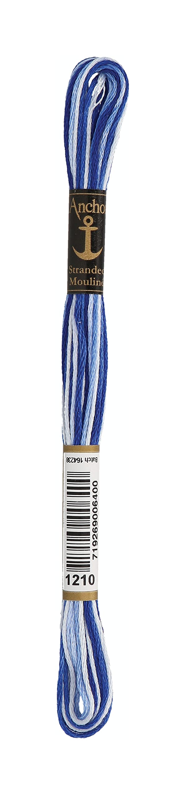 Anchor Filo Per Ricamo A Sei Fili, 8,75 M, Colore Avocado Scuro - Confezione Da 12 - Cotone Egiziano Mercerizzato - 3