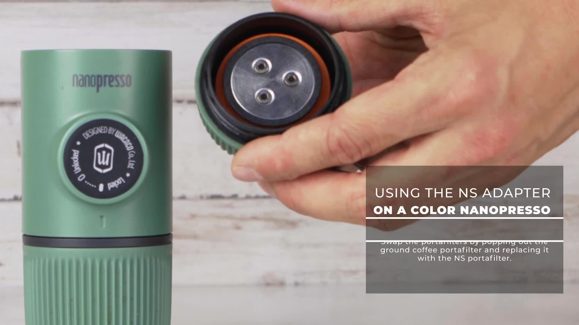 WACACO Nanopresso NS Adapter, Accessories for Nanopresso Portable