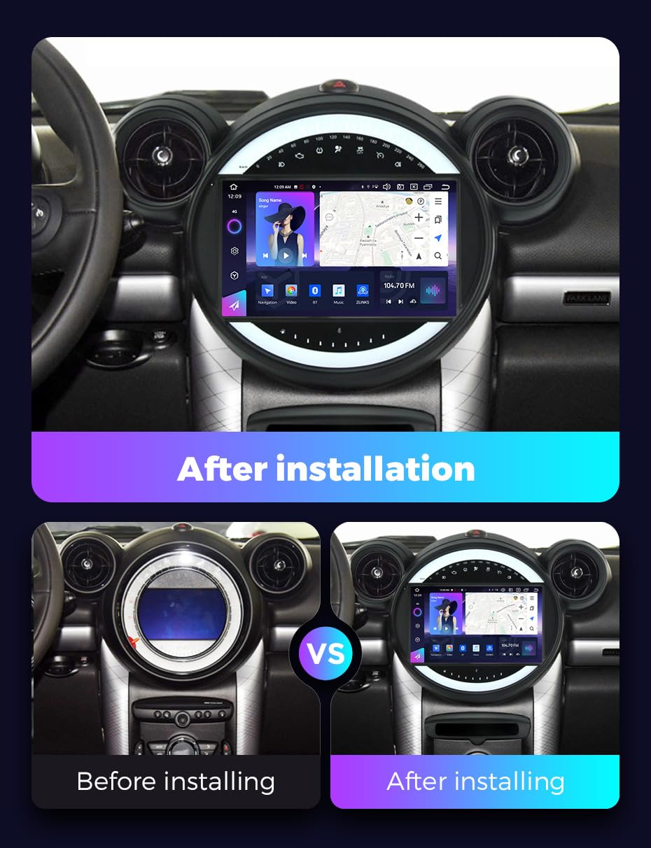 Amazon.com: FELLOSTAR Android Car Stereo Radio for BMW MINI