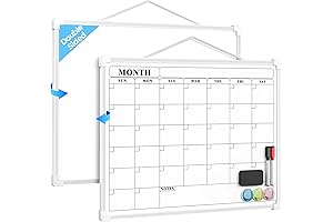 MaxGear Wall Calendar/Whiteboard: Planning, Drawing, Memo, School, Home, Office