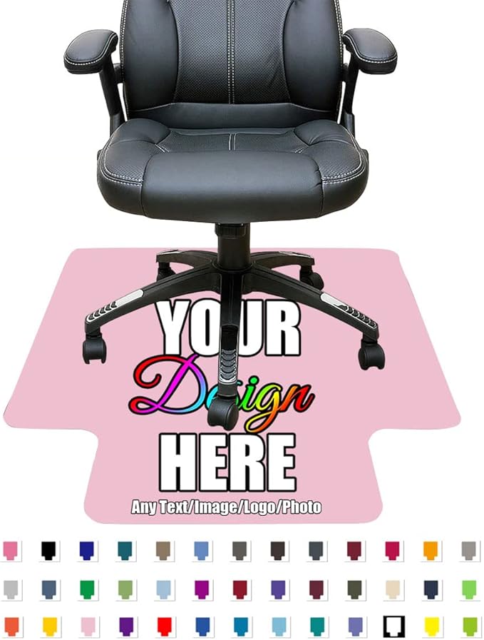 AMAPARK Custom Office Chair Mat for Hardwood Floor and