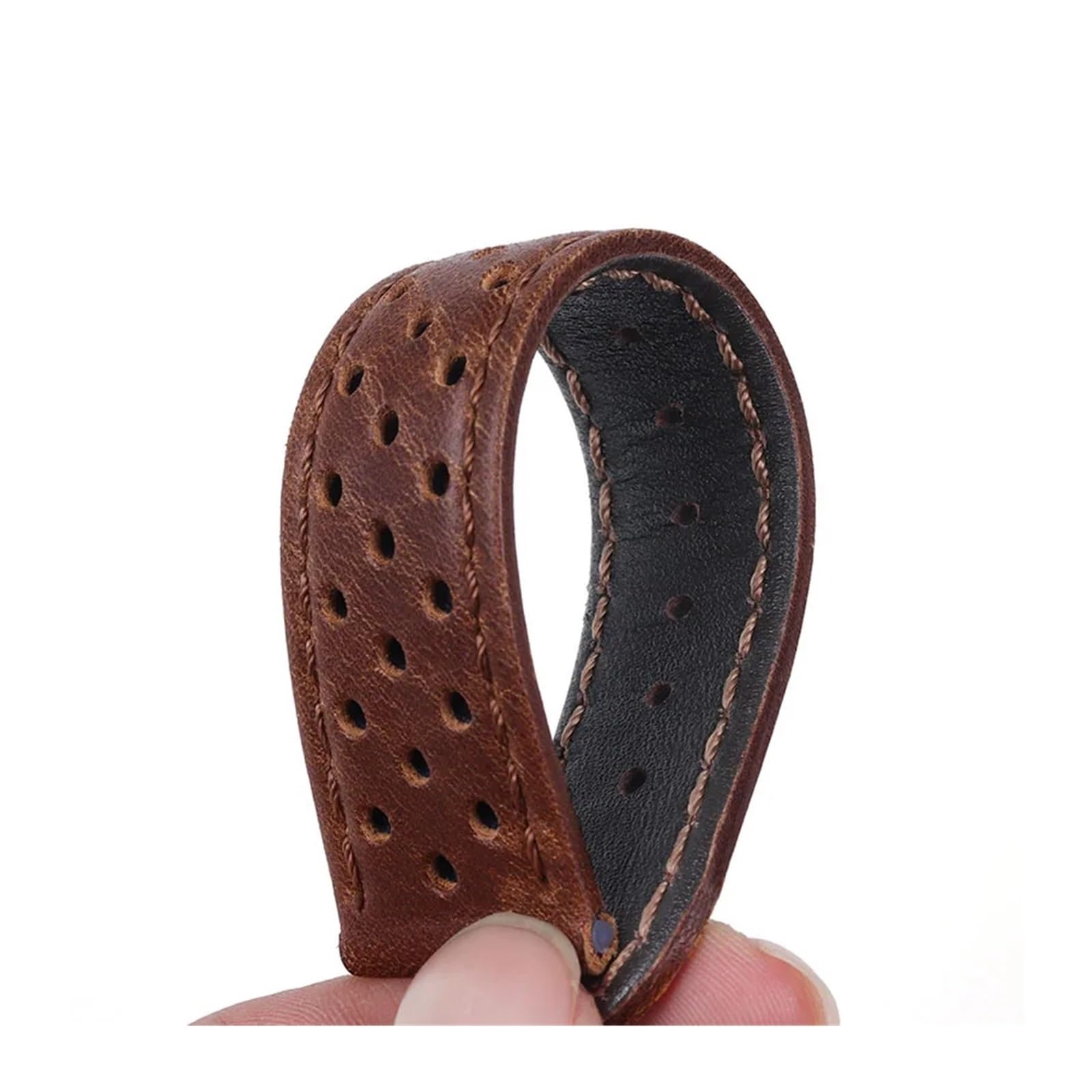 Watch Band 18 mm 20 mm 22 mm Strap DE Cuir Ass pour Men's WATCHBAND Accessoires UNITÉS