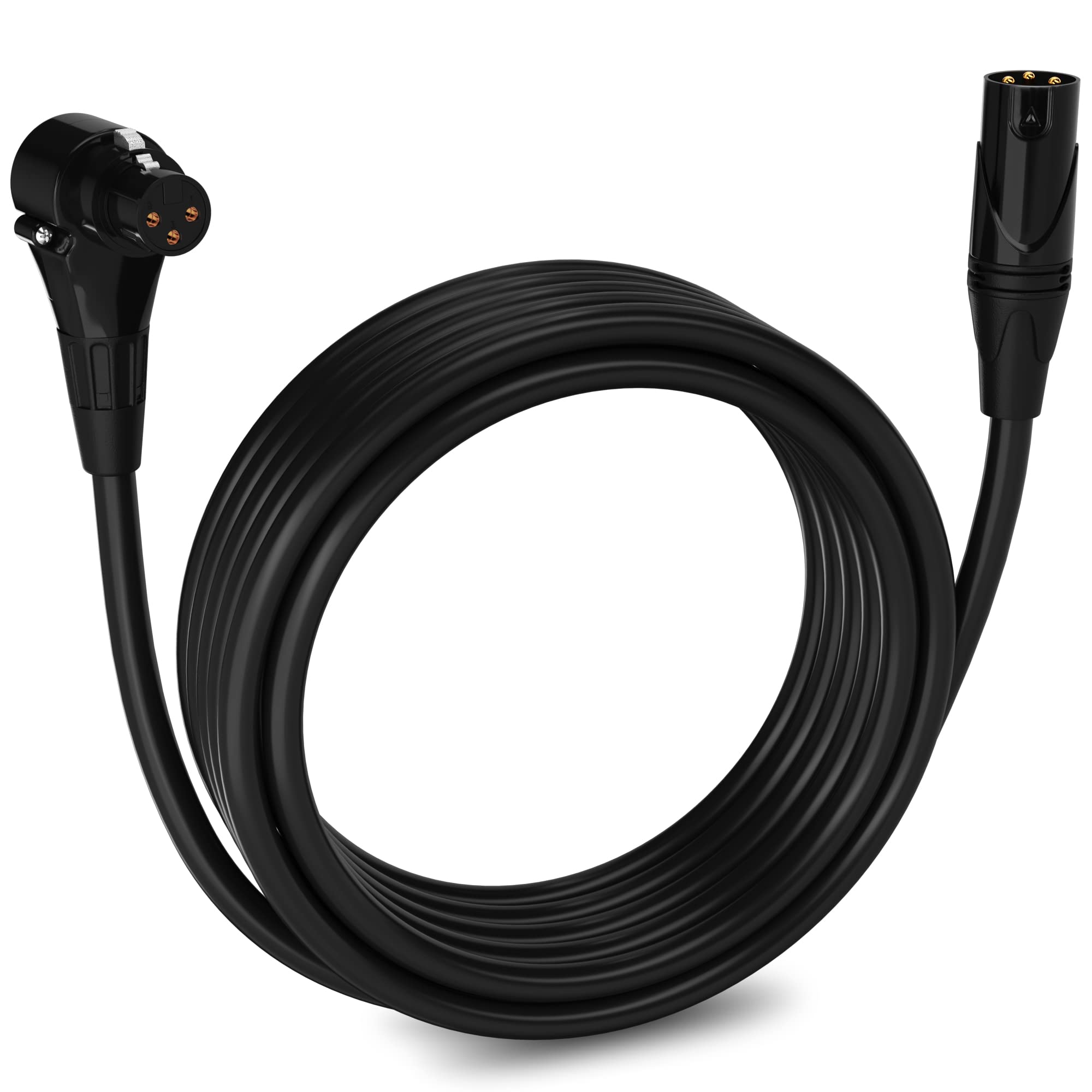 Amazon | LyxPro LCS プレミアム シリーズ XLR (オス/直角メス端子) 6m