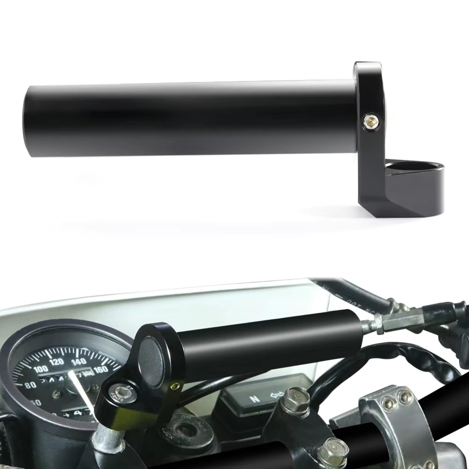 Moto Support Téléphone pour G310GS 2018 2019 2020 2021 2022 2023 2024, Pince De Guidon pour GPS Support De Guidon GPS pour Moto