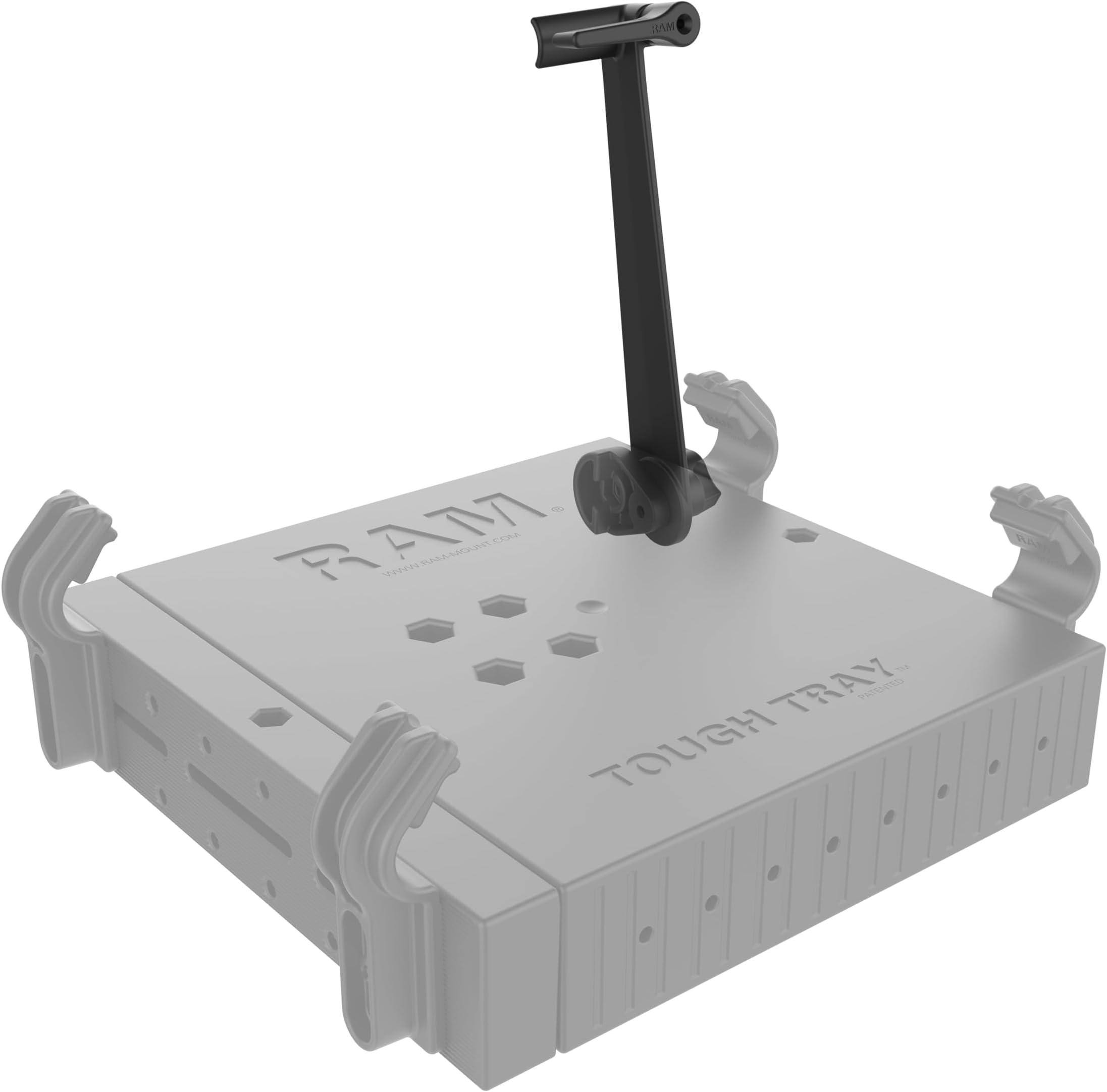 RAM Mounts Adjustable Laptop Screen Support Arm RAM-234-S2U Compatible with RAM Tough-Tray Laptop Holders