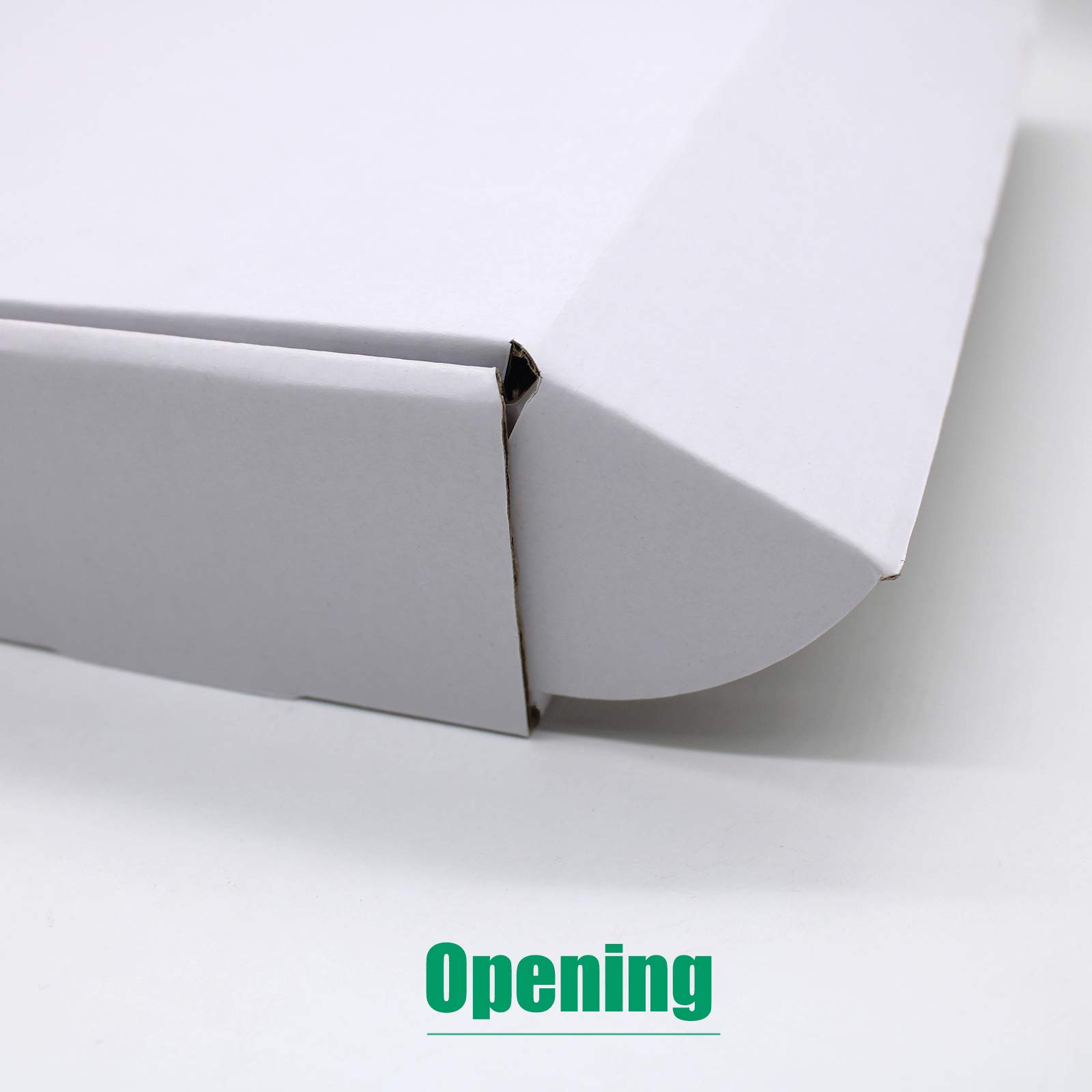 Amazon.co.jp: 11 x 8 x 2インチ 配送ボックス ホワイト段ボール