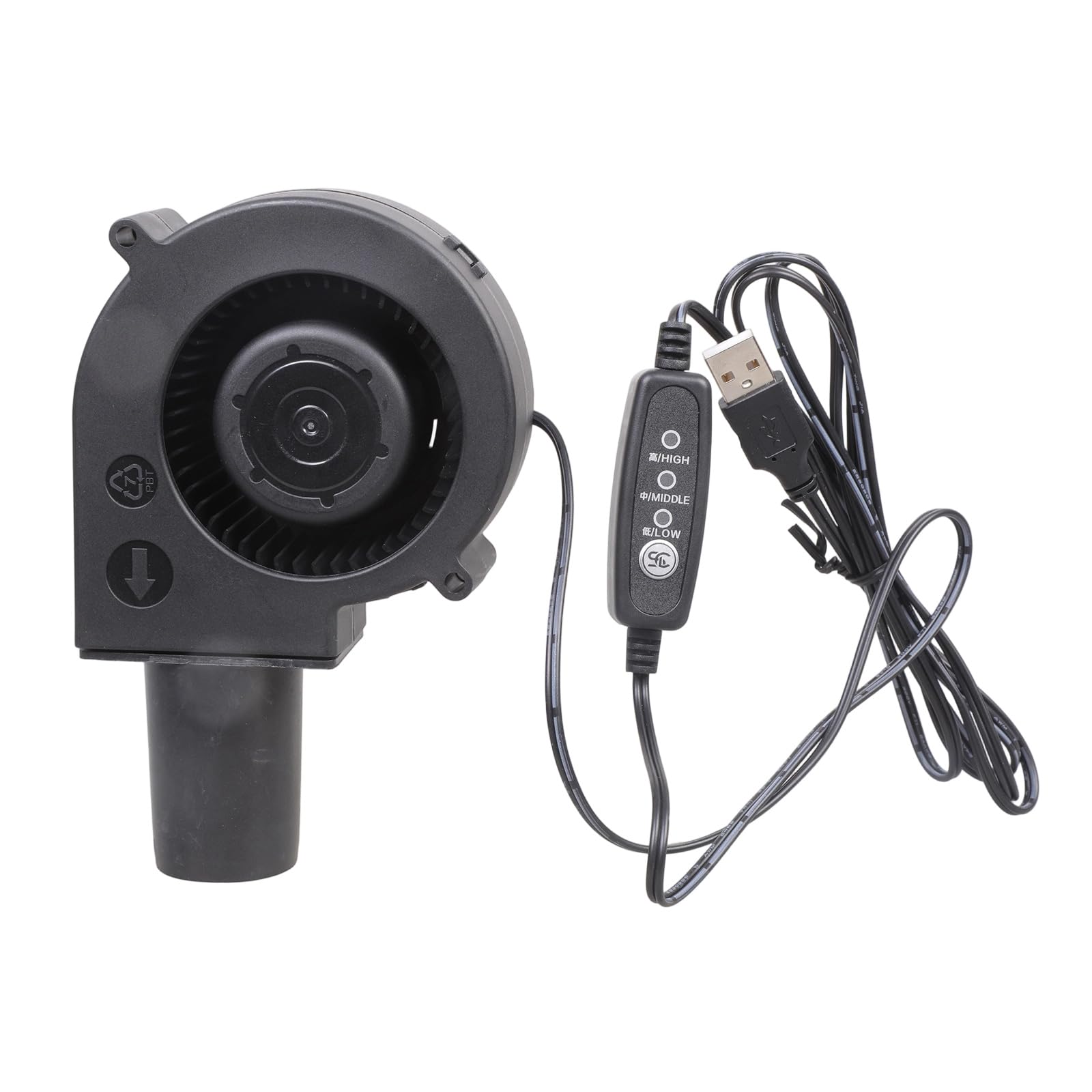 Turbines Airflows Device Air Blower Fan Enhanced Management Charcoal Stove Backyard Cooking Air Blower Fan
