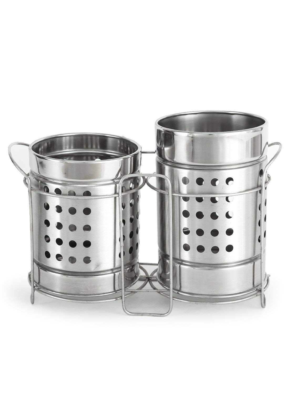 zero to infinity store Stainless Steel Spoon Stand/Cutlery Holder Kitchen Shelves (Combo Pack Of 2) Big Size (B08CSS4QSK) Amazon Price History, Amazon Price Tracker