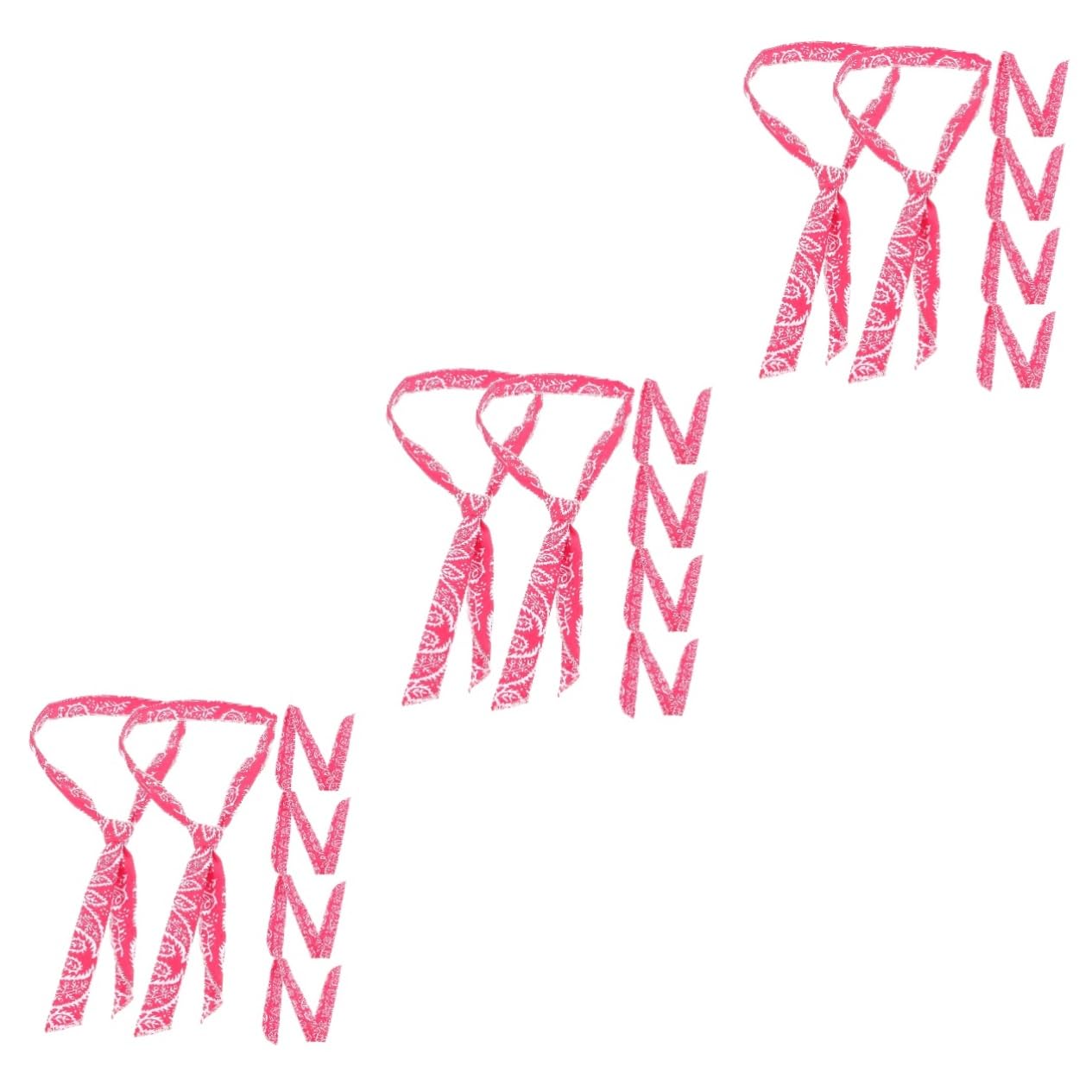 Happyyami 18piezas Enfriamiento Para Cuello Bufandas Refrigerantes De Secado Rápido Para Verano Para Actividades Al Aire Material