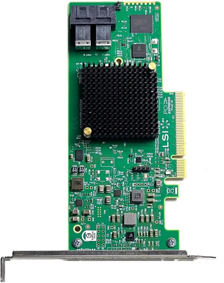 Kriccekal LSI Broadcom 12Gb/S +SAS 8ポートホストアダプター