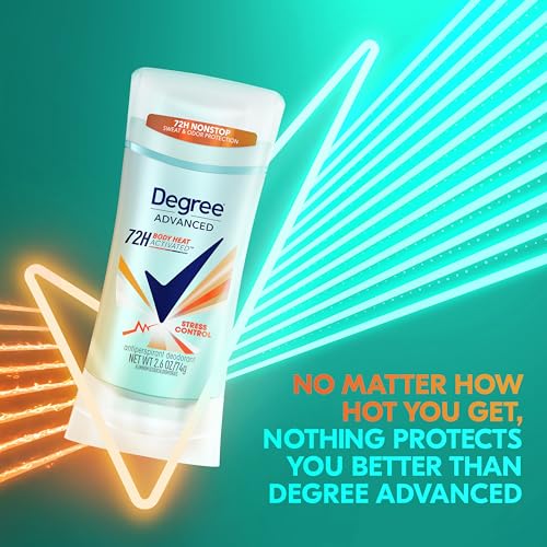 Degree 61274 Antiperspirant Deodorant Stress Control 72-Hour Sweat & Odor Protection Antiperspirant For Women thumb #3